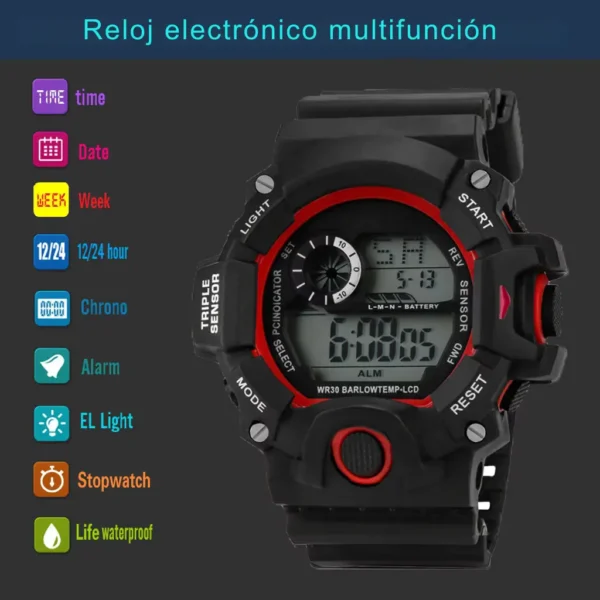 Reloj deportivo electrónico
