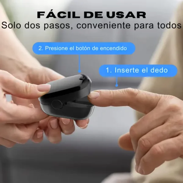 Termómetro y oxímetro digital