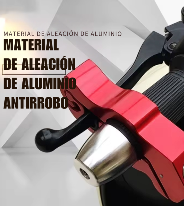 Cerradura para freno de motocicleta antirrobo